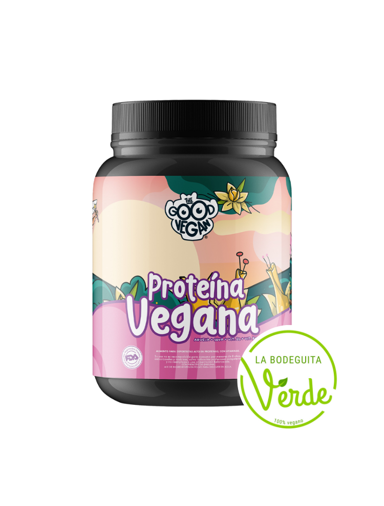 Vainilla the good Proteína Vegana 1K The Good Vegan Sabor Vainilla - Image 1