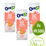 Pack 3 Bebidas de Avena Orasí 1L